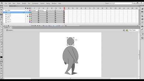 Flash Tutorial Walk Cycle Frame By Frame Part 1