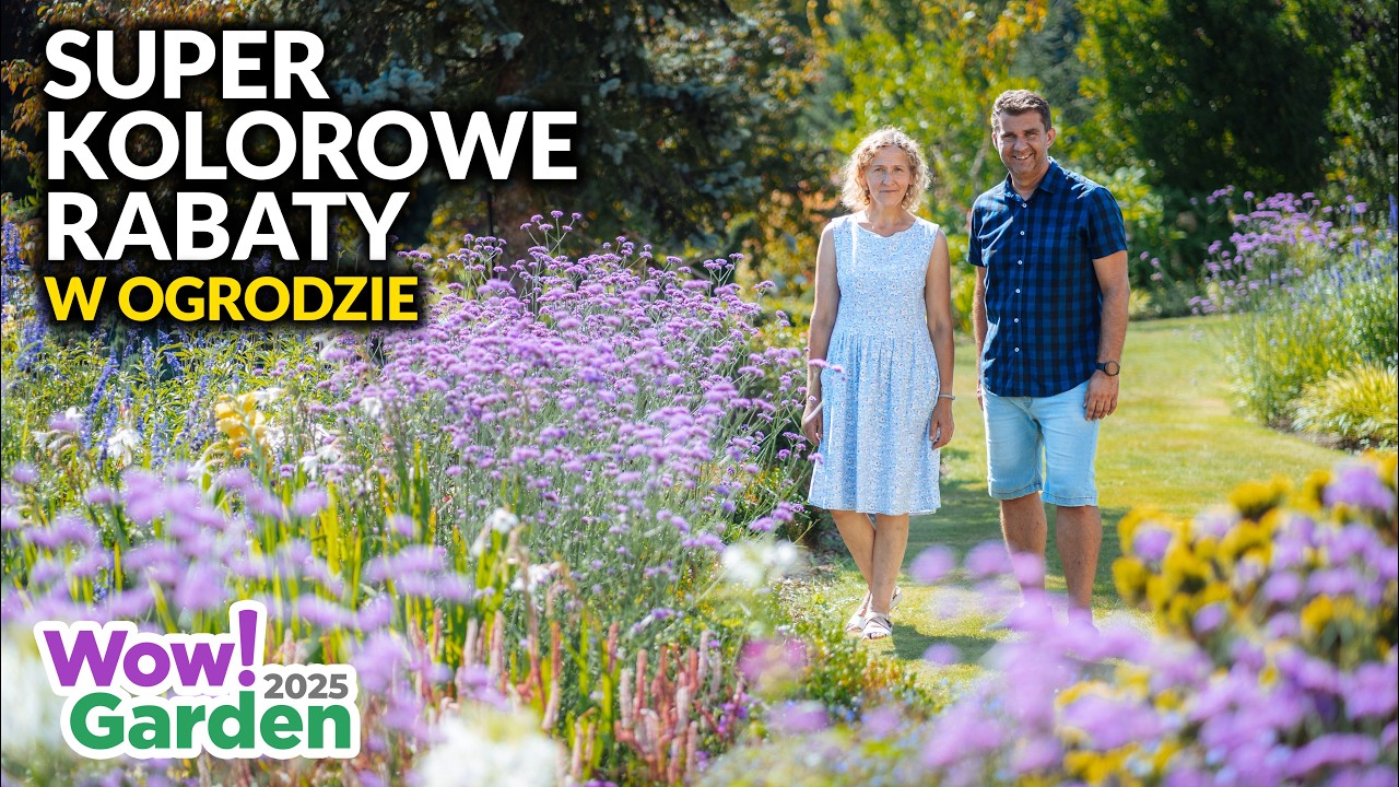 Kolorowe rabaty w ogrodzie 🌸 Jak tworzyć białe, fioletowe i jesienne kompozycje | Wow!Garden