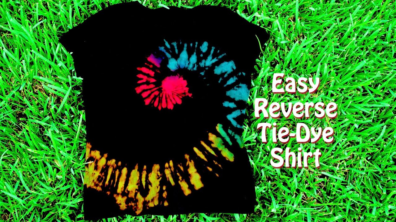 How to Reverse TieDye Easy Tips DIY YouTube