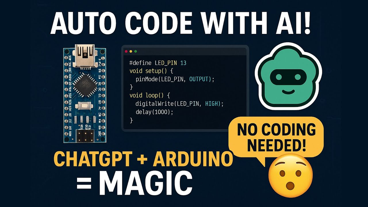 Auto Code Arduino with AI 🤖 | ChatGPT से Arduino प्रोजेक्ट बनाए बिना ...