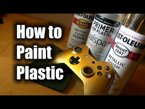 Video: How to Paint Plastic (with Pictures)