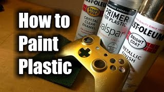 How To Paint Plastic  HD  The Basics