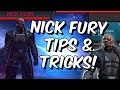 Nick Fury Tips & Tricks - God Mode Damage Guide - Marvel Contest of Champions