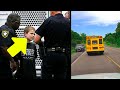 Bus Driver is Forced to Call 911 on a Little Boy after Looking at his Feet