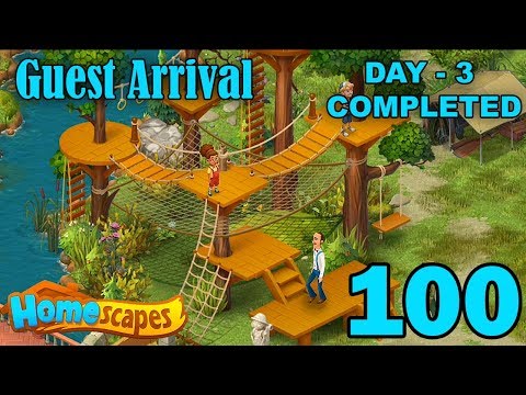 Homescapes Story Walkthrough Gameplay - Lake House Guest Arrival - Day 3 - Part 100