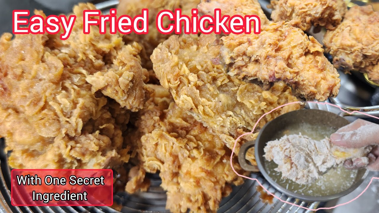 KFC Style Fried Chicken Recipe - YouTube
