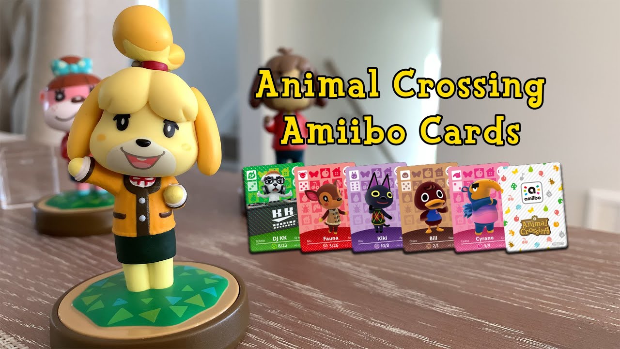 Animal Crossing Amiibo Cards