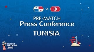 FIFA World Cup™ 2018: PAN vs TUN : Tunisia - Pre-Match Press Conference