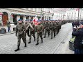Independence day Warsaw Poland 2018 march of the Polish army.
