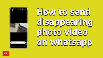 How to send self destructive photo videos that can be viewed only once, does not get save in gallery