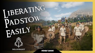 ⚔️ Using only 7 Archers we liberate Padstow in Bellwright ⚔️