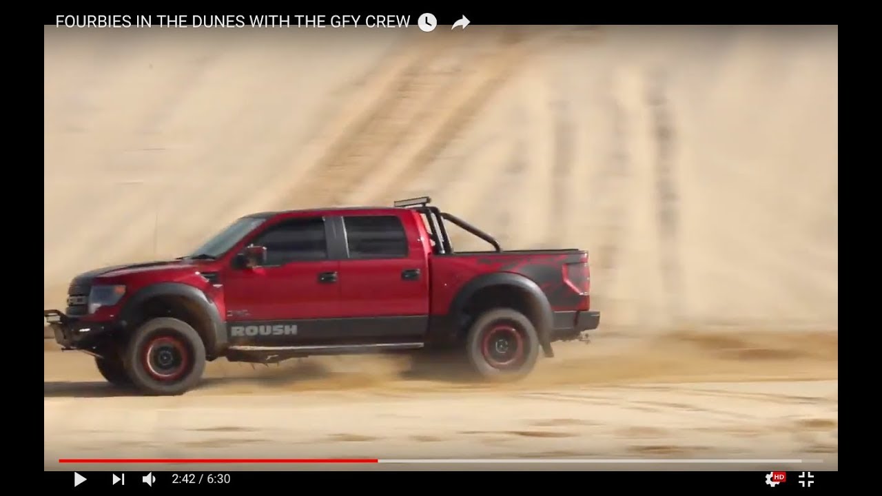 Ford Raptor Sand Rig Ford Raptor 6.2L Jumping sand dunes at Redhead Beach, Newcastle NSW ...