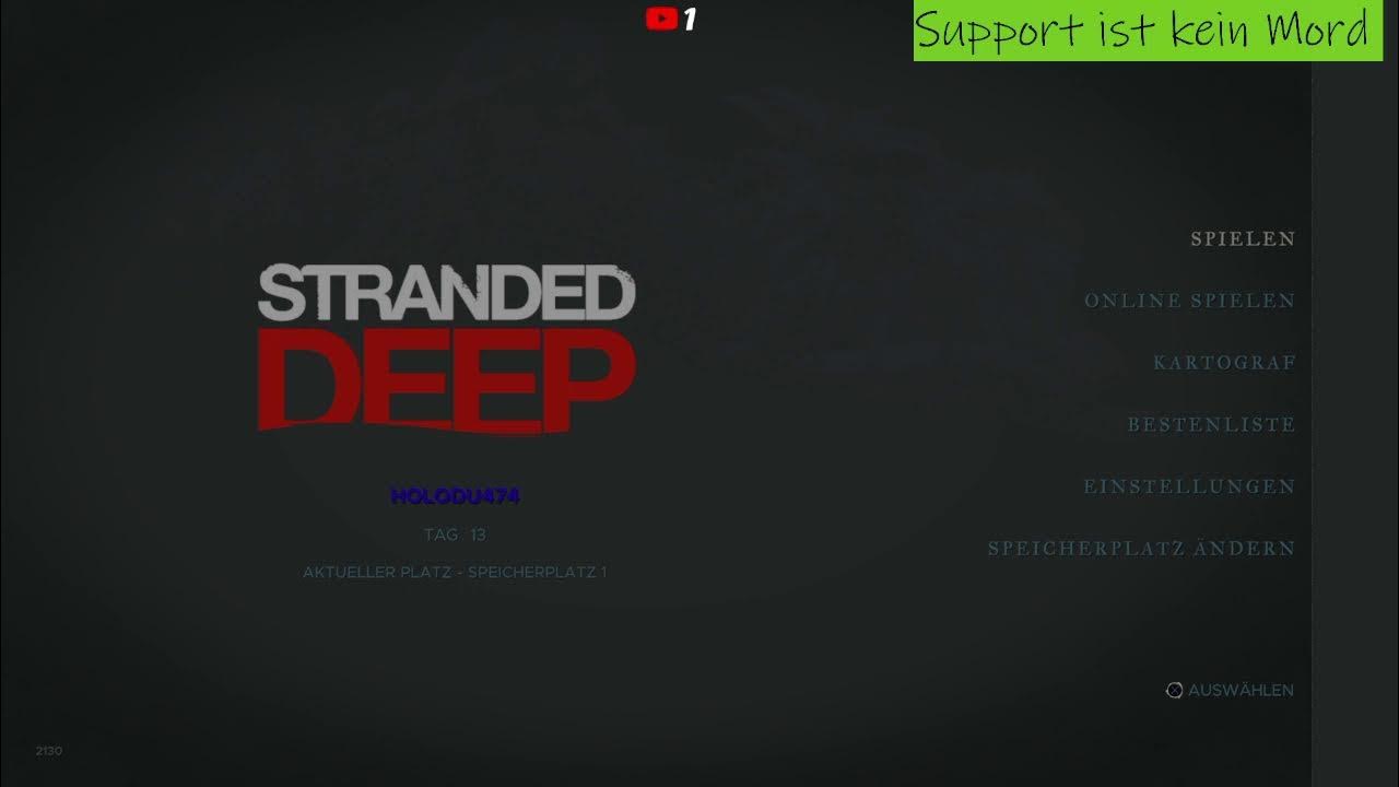 Kann Man Stranded Deep Zu Zweit Spielen www.youtube.com
