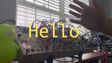 Jelly Tuesday - the first little modular jam