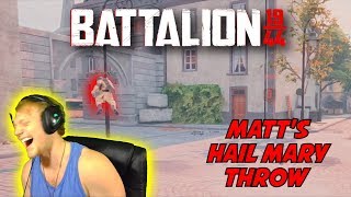 Matts Hail Mary Throw Battalion 1944 Highlights And Funny Moments