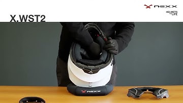 How to Remove the Lining and Cheek Pads from the NEXX X.WST2 Helmet
