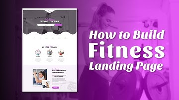 How to Build a Fitness Landing Page l Brizy Cloud