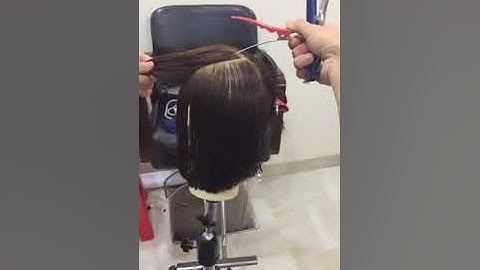 Chia sẻ kỹ thuật cắt VIDAL SASSOON / MR Hùng Cường