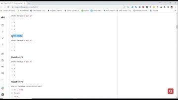 0x02 C Functions, nested loops - Quiz
