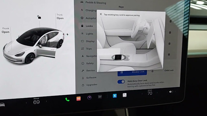 How to program tesla key card