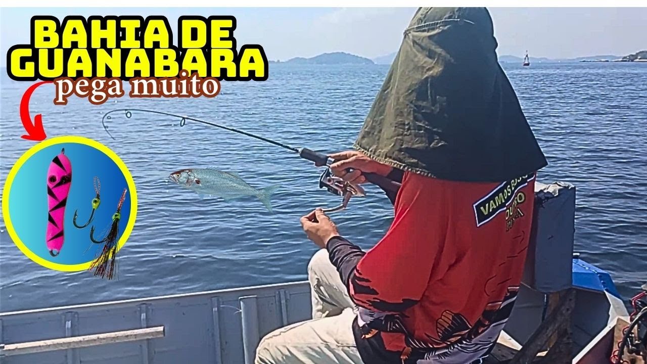 PESCA RAIZ PESCADA AMARELA E CORVINA BAHIA DE GUANABARA