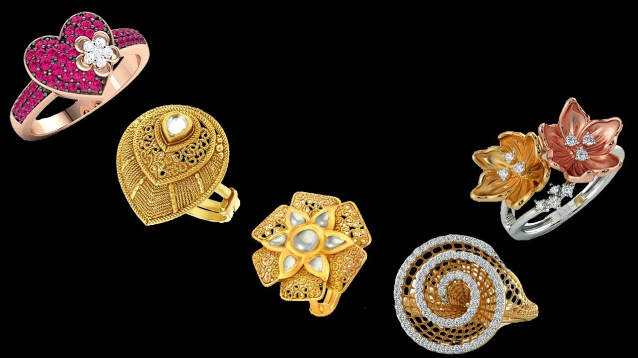18 & 22 Karat Gold Ring Collection - YouTube