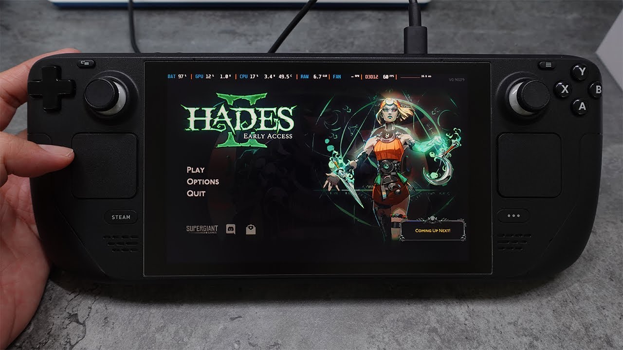 Hades 2 Gameplay On Steam Deck - YouTube