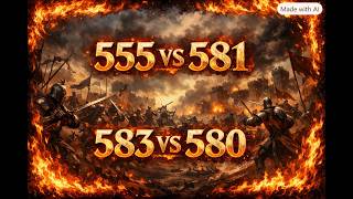 March of empire: Merge of 555-581 & 580 vs 583