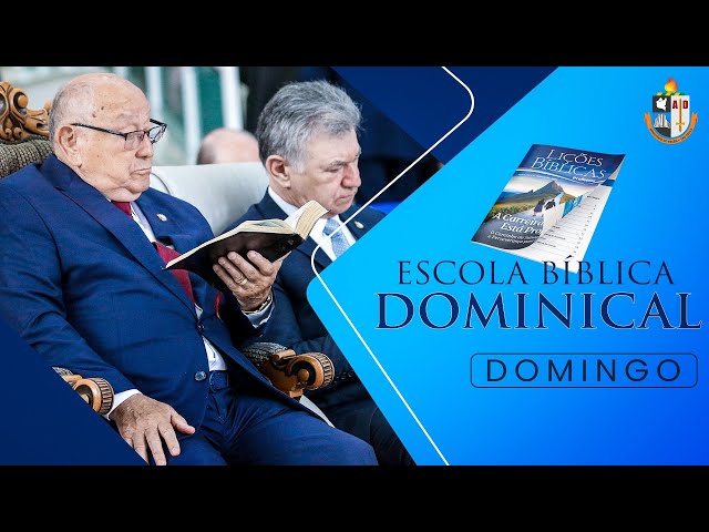 ESCOLA BÍBLICA DOMINICAL | 14/09/2025 | TV AD BELÉM