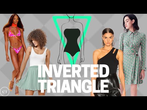 Video: Inverterad triangel - figuren av en idrottare eller en feminin dam?