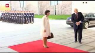 Staatsbesuch in Berlin von Bundespräsidentin Doris Leuthard