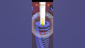 Stack ball | 💥level 223💥 completed by pro gaming with Jubu | #shorts