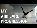 My AirFlare progression