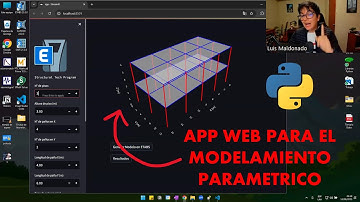 Modelo paramétrico con Etabs y Python