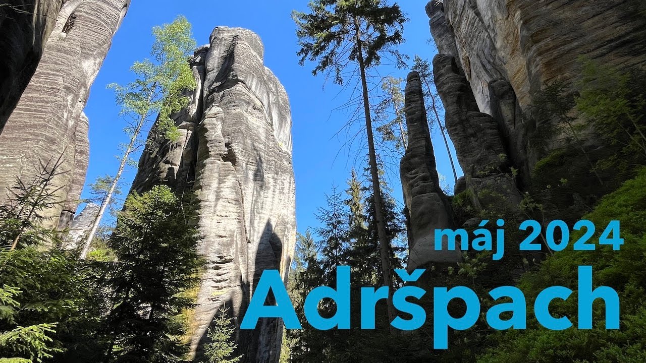 Adršpach - máj 2024