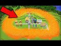 HOW TO GET OUT OF AN UNUSUAL LAVA VILLAGE IN MINECRAFT ? 100% TROLLING TRAP !