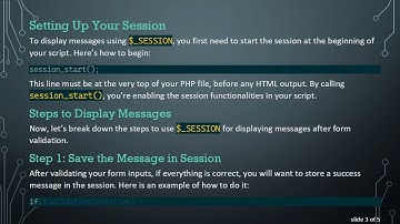 How to Use $_SESSION to Display Messages After Form Submission