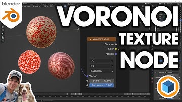 How to Use the VORONOI TEXTURE Node in Blender!