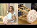 Lauren Conrad: Fabric Stool