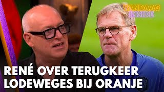 René begrijpt niets van terugkeer Lodeweges bij Oranje: 'Neem Van Persie mee of Van Nistelrooij!' Resimi