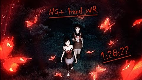 fatal frame 2 NG+ Xbox hard WR 1:28:22
