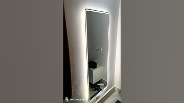 LED mirror | Back lite mirror |wall decor mirror  design  📞7210480038