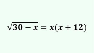 Math Olympiad | Conquering Radical Equations with Ease!