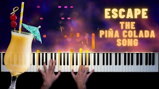 Rupert Holmes - Escape (The Piña Colada Song) | Piano Cover + Sheet Music! Resimi