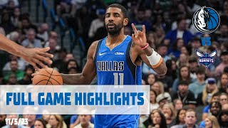 Kyrie Irving (18 points) Highlights vs. Charlotte Hornets | 11/5/23