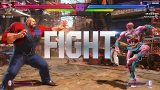 Street Fighter 6 🔥 Snake Eyez (Zangief) Vs Punkdagod (Dhalsim) 🔥 Ranked Match's 04\/14\/2024