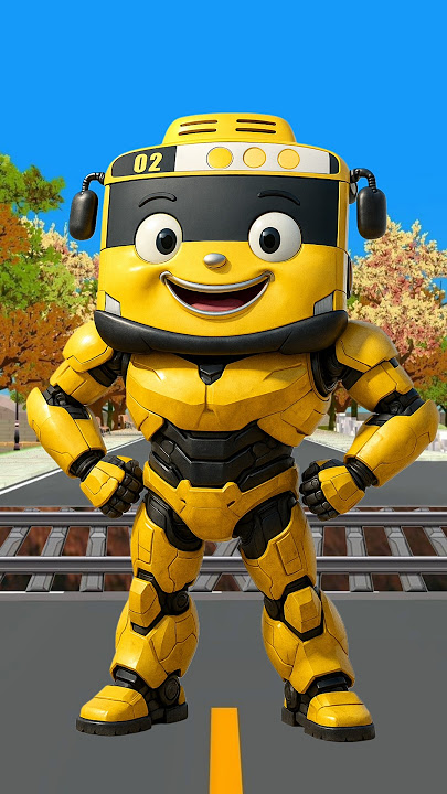 Bus tayo berubah jadi robot