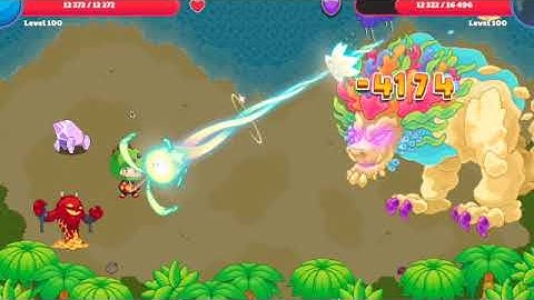 All spell relic attacks Prodigy Math Game and Harmony Island part 2