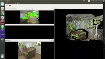 Pointcloud generation with RTAB map and ROS