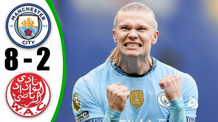 Manchester City Vs Wydad 8-2 - All Goals & Highlights - Club World Cup 225